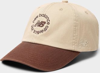 New Balance Womens Circle logo two-tone dad cap