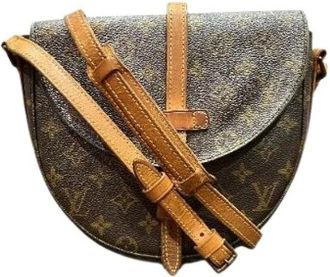 Louis Vuitton Pre-owned Cross Body Bags, female, Brown, Size: ONE SIZE Pre-owned Chantilly MM Monogram Shoulder Bag