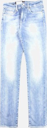 HUGO BOSS Mens Hugo Boss Delaware 3-1 Slim Fit Mid Stonewash Jeans Blue - Size: 31/34