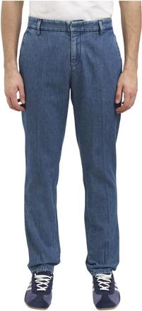 Dondup Pantalone Gaubert Relax - Heren - Regular Fit Jeans - Blauw - W33 - Denim - Jeans