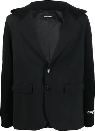 Dsquared2 Blazer - Heren - Blazers - Zwart - L - Jassen