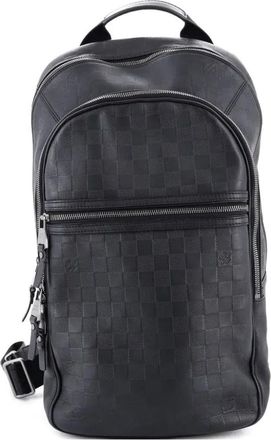 Louis Vuitton Michael NM Damier Infini Leather backpack - Zwart