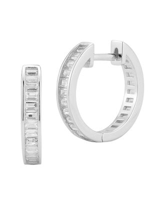 Glaze Jewelry Silver Cz Earrings