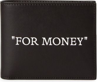 Off-white Quote Bifold Black White