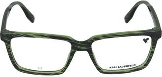 Karl Lagerfeld Sunglasses Karl Lagerfeld Kl6113 330 Striped Green /16/145
