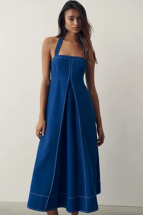 English Factory Halter Midi Dress