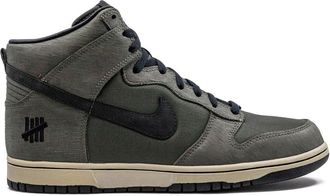 Nike x Undefeated Dunk High SP Ballistic sneakers - unisex - Leather/Rubber/Fabric/Mesh - 9 - Green