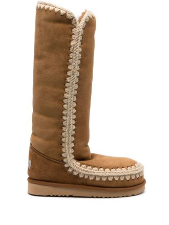 Mou Eskimo 40 leather boots - Brown