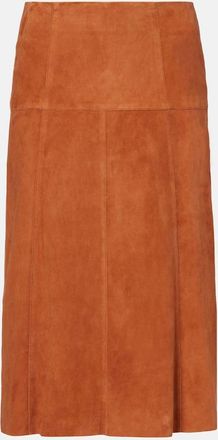 Isabel Marant Gonna midi Devy in suede