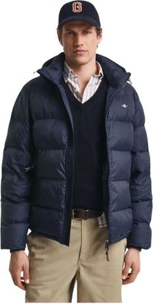 GANT Heren, Jassen, Blauw, Maat: L