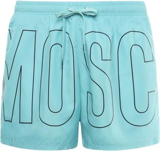 Moschino Heren, Badkleding, Blauw, Maat: M