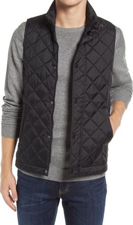 Barbour Barlow Quilted Vest in Black at Nordstrom, Size Xx-Large