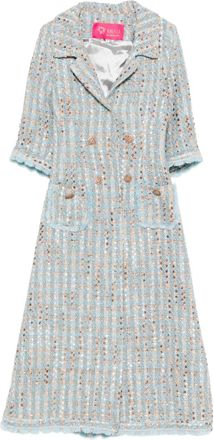 Miau by Clara Rotescu Cappotto Solene con tasche - Blu