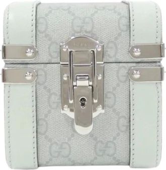 Gucci Pre-owned Accessories, female, Green, Size: ONE SIZE Pre-owned Vanity Bag