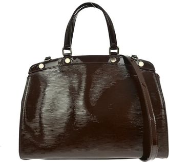 Louis Vuitton Blair Epi Leather Brown Leather Handbag (Pre-Owned)