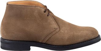 Churchs Enkellaarsjes - Heren - Veterlaarzen - Beige - 42 EU - Katoen - Schoenen