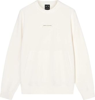 A|X Armani Exchange Xm 002351 U1074 Sweatshirt - Heren - Sweatshirts - Beige - XL - Katoen - Hoodies & sweatvesten