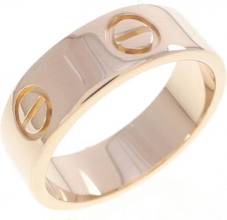 Cartier Pink Gold (18K) Band Ring (Pre-Owned)