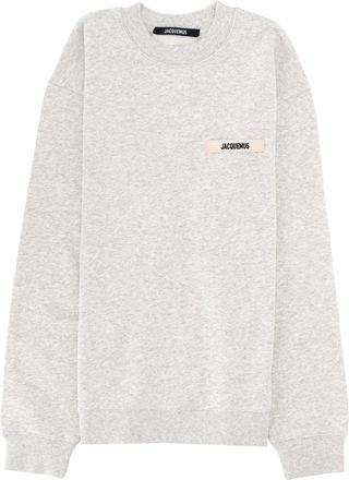 Jacquemus Sweatshirt mit Grosgrain-Logo