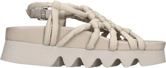 Patrizia Bonfanti Schoenen, Dames, Beige, 37 EU, Sandalen Beige