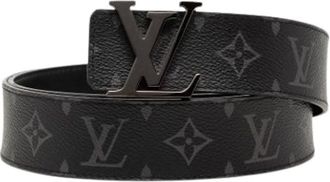 Louis Vuitton Pre-owned Belts, female, Black, Size: ONE SIZE Pre-owned Fabric Belt