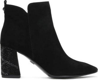 Kazar Dames zwarte laarzen - Dames - Laarzen met Hak - Zwart - 37 EU - Su&egrave;de - Schoenen