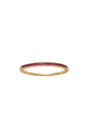Made by Mary Birthstone Stacking Ring in Gold July at Nordstrom, Size 10