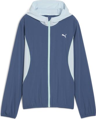 Puma Womens VELOCITY Woven Running Jacket Blue Size M
