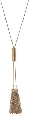 Balmain Lange Messing Ketting met Kwastjes - Dames - Kettingen - Geel - ONE Size - Accessoires