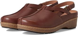 Softwalk Arica Womens Slippers Brown : 10.5 WW (EE), Leather/Rubber