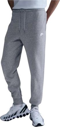 Nike Club Joggers - Heren - Trainingsbroeken - Grijs - 2XL - Katoen - Fitness
