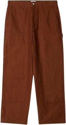 Obey Dubbele Knie Timmerman Broek Bruin - Heren - Straight fit broeken - Bruin - W30 - Katoen - Broeken