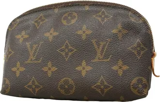 Louis Vuitton Brown Pouch (Pre-Owned)