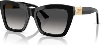 Jimmy Choo London Zonnebrillen - Dames - Zonnebrillen - Zwart - 54 MM - Accessoires