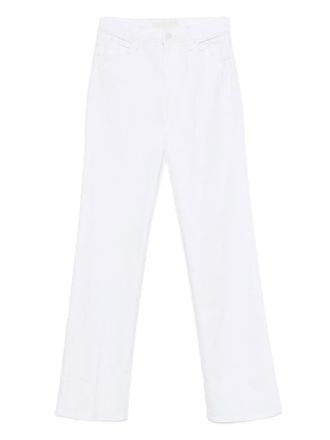 Mother five-pockets jeans - women - Cotton/Elastane - 25 - White