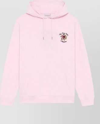 Dr&ocirc;le de Monsieur cotton slogan hoodie