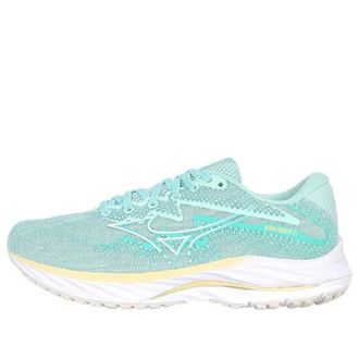 Mizuno (WMNS) Mizuno Wave Rider 27 4E Wide Mint Green White J1GD230674