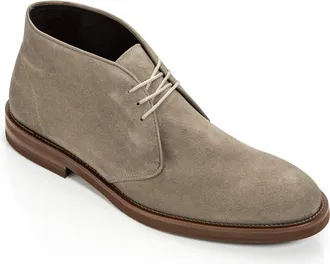 To Boot New York Monaco Plain Toe Chukka Boot in Taupe Suede at Nordstrom, Size 10.5