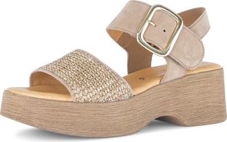 Gabor Ankle Strap Platform Sandal at Nordstrom, Size 8.5Us