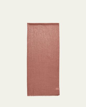 Brunello Cucinelli Sparkling Cashmere & Silk Scarf