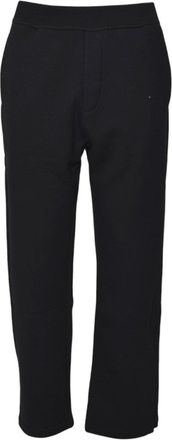 Dsquared2 Straight-Leg Black Trousers With Minimalist Design