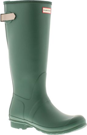 Hunter Mens Wellies Original Tall Adjust green - Size UK 7
