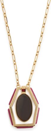 La DoubleJ LA Double J Power Portal 24kt Gold-plated Necklace - One Size
