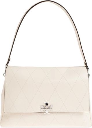 Tory Burch Tassen, Dames, Beige, ONE Size, Leer, Charlie Grote Tas