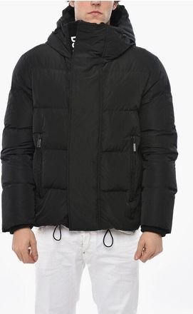 Dsquared2 Quilted Jacket with Hidden Closure size 46