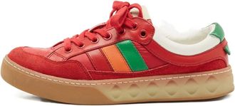 Gucci Sneakers a righe - Rosso