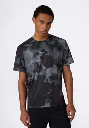 Champion Trainingsshirt CHAMPION PERFORMANCE Light Stretch Lycra T-shirt, Herren, Gr. XXL, nbk, allover, Obermaterial: 92% Polyester, 8% Elasthan, Shirts Train