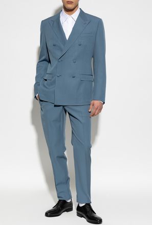 Dolce & Gabbana Wool Blazer, Mens, Blue
