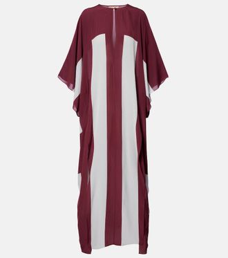 Adriana Degreas Bold Stripes kaftan