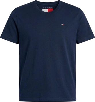 Tommy Jeans Hombre, Camisetas, Azul, Talla: L